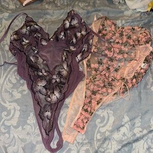 Lace body suits